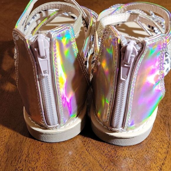 NEW SEYCHELLES ANTHROPOLOGIE BRAND KAMI BACK ZIPPER CLOSURE OPEN TOE SANDAL - Picture 7 of 14